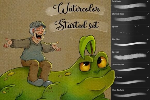 Download Procreate Watercolor Brushes - Procreate watercolor brushes Collection