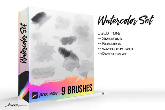 Download Procreate Watercolor Brushes - Procreate watercolor brushes Collection