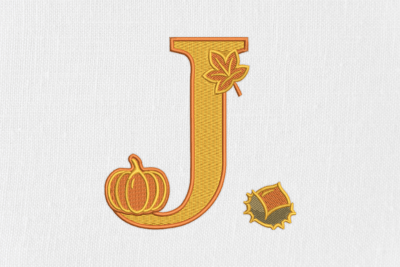 Download Letter J Autumn Monogram - Premium Resources
